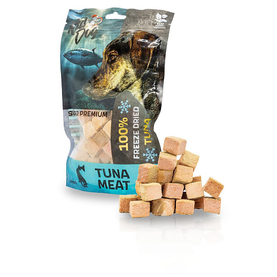 KIDDOG SUPER PREMIUM 100% tuniak - kúsky čistého mäsa sušené mrazom 50 g KIDDOG SUPER PREMIUM 100% tuniak - kúsky čistého mäsa sušené mrazom 50 g
