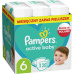 Pampers Active Baby 6 13 kg-18 kg 128 ks