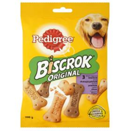 Pamlsok Mars PEDIGREE dog Biscrok s hovädzím & kuracím mäsom a jahňacou príchuťou 200 g