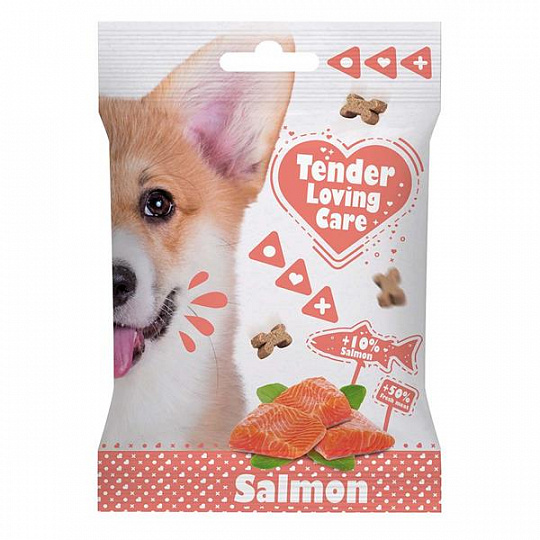 Pochúťka DUVO+ Tender Loving Care Soft Snack losos 100 g