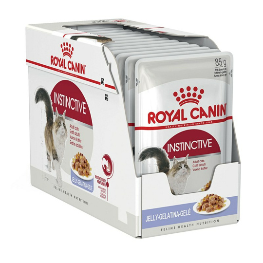 ROYAL CANIN FHN Instinctive v želé - vlhké krmivo pro dospělé kočky - 12x85g