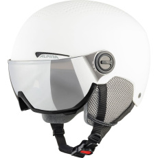 ZIMNÍ PŘILBA ALPINA ARBER VISOR Q-LITE WHITE MATT 54-58