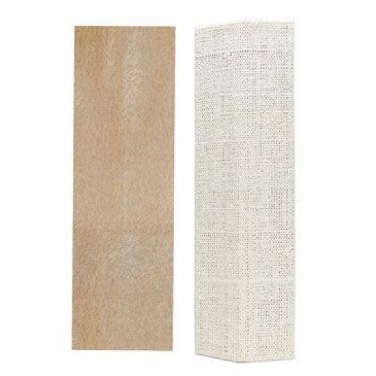 Škrabadlo na stěnu rohové 80cm béžová KAR Škrabadlo na stěnu rohové 80cm béžová KAR