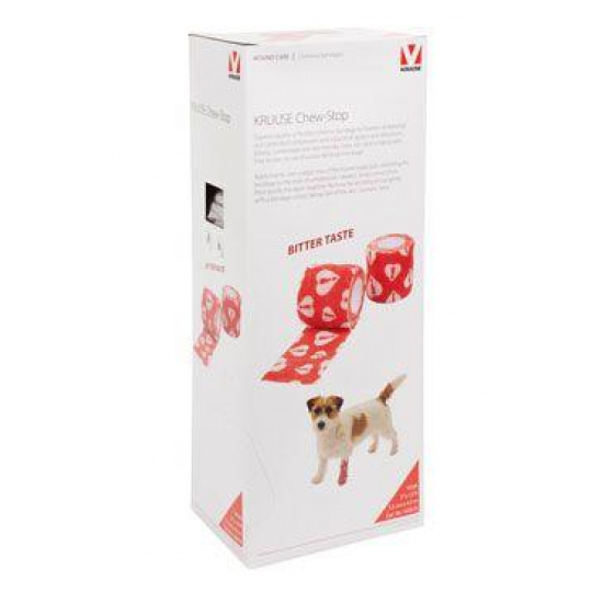 Obinadlo elast. Chew-Stop 7,5cm x 4,5m Kruuse 10ks