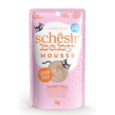 Schesir Cat kapsa Kitten Lifestage Mousse losos 70g Schesir Cat kapsa Kitten Lifestage Mousse losos 70g