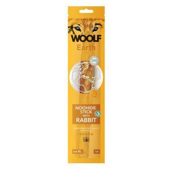WOOLF Earth poch. NooHide XL Stick with Rabbit 85g