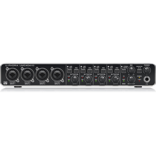 Behringer UMC404HD nahrávací audio rozhraní