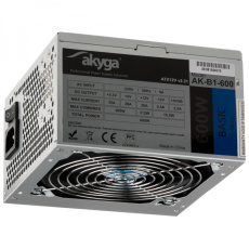 Akyga AK-B1-600 napájecí zdroj 600 W 20+4 pin ATX ATX Šedá