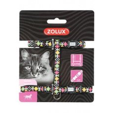 Postroj kočka ARROW nylon černý Zolux Postroj kočka ARROW nylon černý Zolux