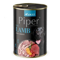NEW PIPER s jehněčím a mrkví, konzerva pro psy 400g NEW PIPER s jehněčím a mrkví, konzerva pro psy 400g