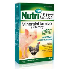 NutriMix pro prasata a drůbež Mineral 1kg NutriMix pro prasata a drůbež Mineral 1kg