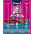 VITAKRAFT CatStick Mini with flounder and Omega-3 - pamlsek pro kočky - 3 kusů