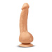 Gvibe Greal Realistické dildo Anální sex, Vaginální sex Přírodní Silikon 220 mm 3,7 cm