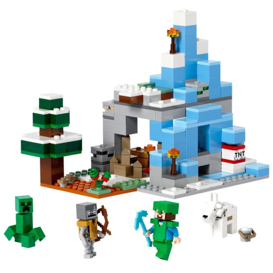 LEGO MINECRAFT 21243 ZMRZLÉ VRCHOLY