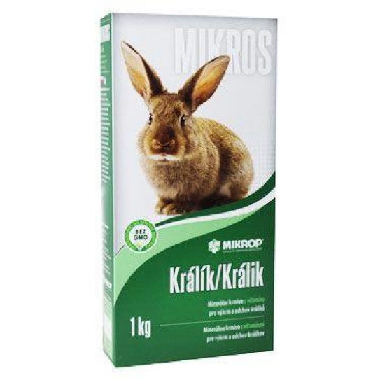 Mikrop Mikros Králík plv 1kg  krabička