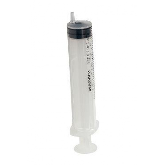 Striekačka KRUUSE 2-dielna jednoraz.20 ml 50 ks