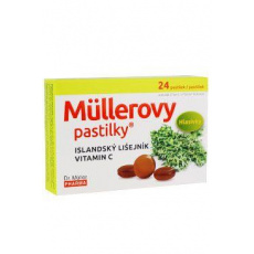 Dr.Muller Pastilky s Islandským lišejníkem 24ks Dr.Muller Pastilky s Islandským lišejníkem 24ks