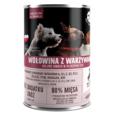 PET REPUBLIC Adult Medium & Small Beef with vegetables - mokré krmivo pro psy - 400g