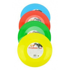 Hračka pes létající talíř plast 23cm mix barev KAR Hračka pes létající talíř plast 23cm mix barev KAR
