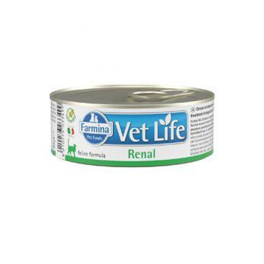 Vet Life Natural Cat konz. Renal 85g Vet Life Natural Cat konz. Renal 85g