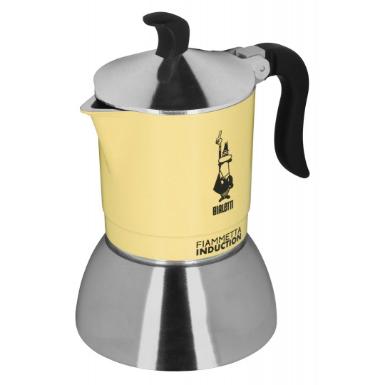 Kávovar Bialetti Primavera Fiammetta Induction 4tz 200 ml (29591) Žlutá