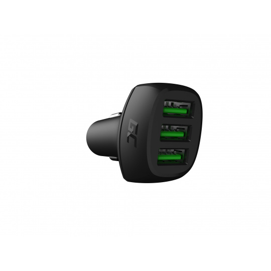 Green Cell CADGC01 PoweRide Car charger 54W 3x USB 18W Ultra Charge