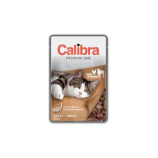 Calibra KAPSIČKA Premium cat Adult Jahňa & hydina v omáčke 24 x 100 g