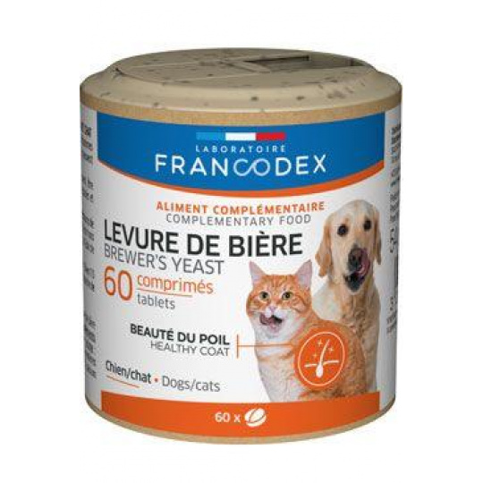 Francodex Brewer Yeast (pivovar. kvas) pes,kočka 60tbl