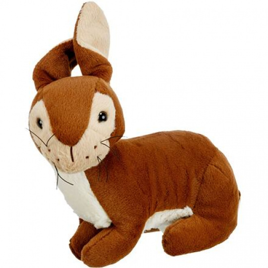 Plyšový králík model, velikonoční dekorace, 28 × 27 × 12 cm