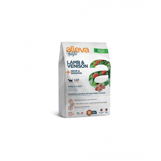 Alleva HOLISTIC cat adult lamb & venison 1,5 kg