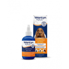 Vetericyn Plus Antimicrobial Ear Rinse Universal uš. kv. 89 ml