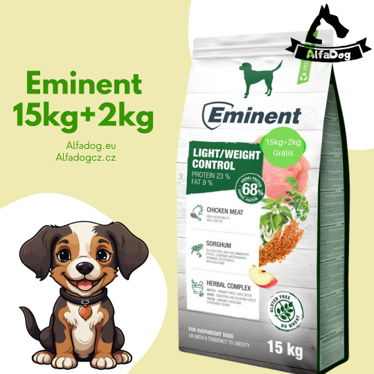 Eminent Dog Sensitive 15+2 kg