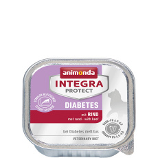 ANIMONDA Integra Protect Diabetes Beef - mokré krmivo pro kočky - 100g