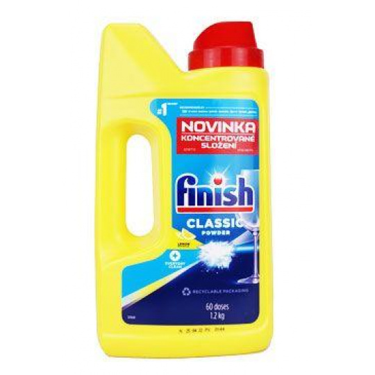 Finish prášek do myčky Classic Powder Lemon 1,2kg