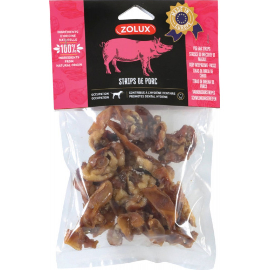 ZOLUX Pork Strips - pamlsek pro psy - 200g