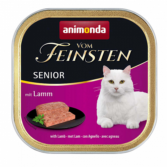 ANIMONDA paštika SENIOR - jehněčí pro starší kočky 100g