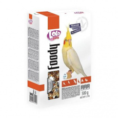 LOLO Foody kompletní krmivo pro korely 500 g krabička LOLO Foody kompletní krmivo pro korely 500 g krabička