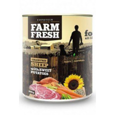 Farm Fresh Dog Sheep with Sweet Potatoes konzerva 400g Farm Fresh Dog Sheep with Sweet Potatoes konzerva 400g