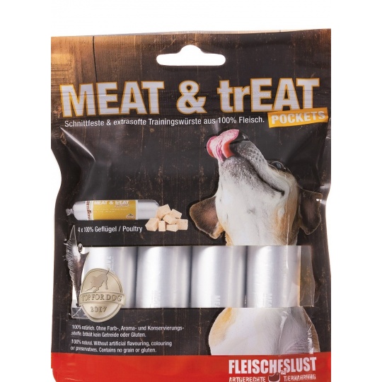 Meat & Treat Drůbež 4x40g