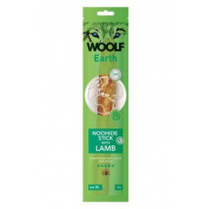 WOOLF pochoutka Earth NOOHIDE XL Stick with Lamb 85g