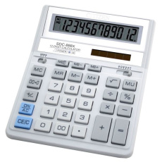 Citizen SDC-888X kalkulačka Desktop Jednoduchá kalkulačka Bílá