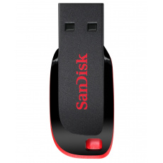 SanDisk Cruzer Blade USB paměť 128 GB USB Typ-A 2.0 Černá, Červená