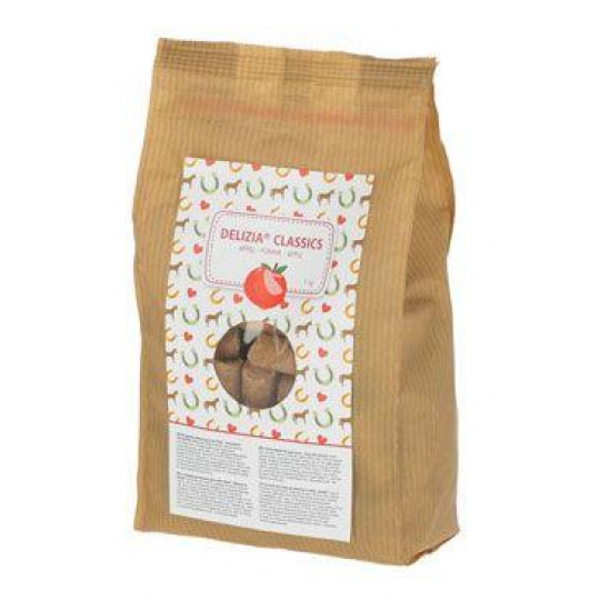 Pochoutka pro koně DELIZIA jablko 1kg