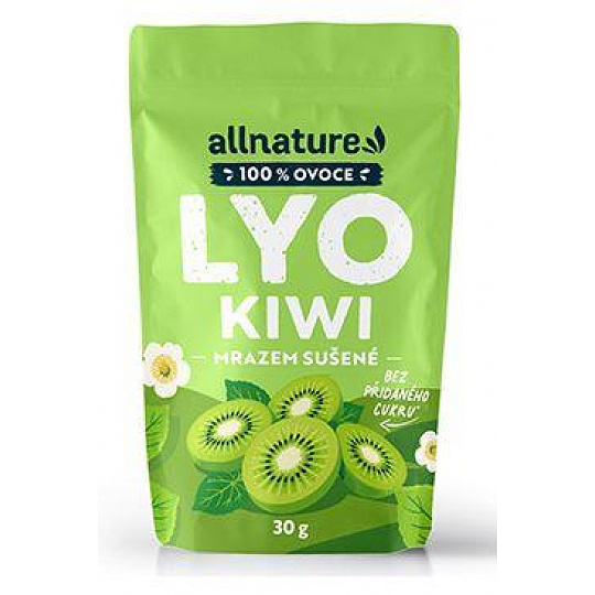 Allnature Kiwi sušené mrazom XXL 250g