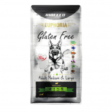 BIOFEED Euphoria Gluten Free Adult medium & large Lamb - suché krmivo pro psy - 12kg