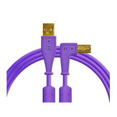 DJ TECHTOOLS Chroma Cable USB - Kabel USB, fialový - 1,5 m