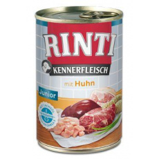 Rinti Dog Kennerfleisch konzerva Junior kuře 400g Rinti Dog Kennerfleisch konzerva Junior kuře 400g