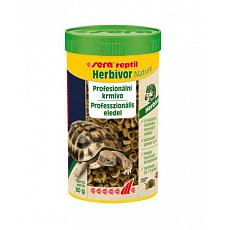 Sera Reptil Professional Herbivor Nature krmivo pre bylinožravé plazy, suchozemské korytnačky a leguány 250 ml