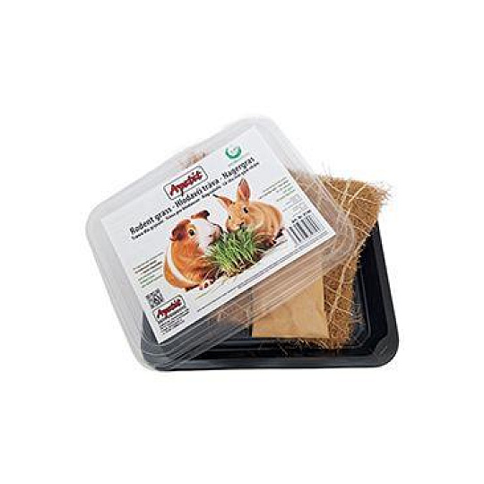 Apetit hlodavčí tráva, pěstební miska, kokos.rohož 30g