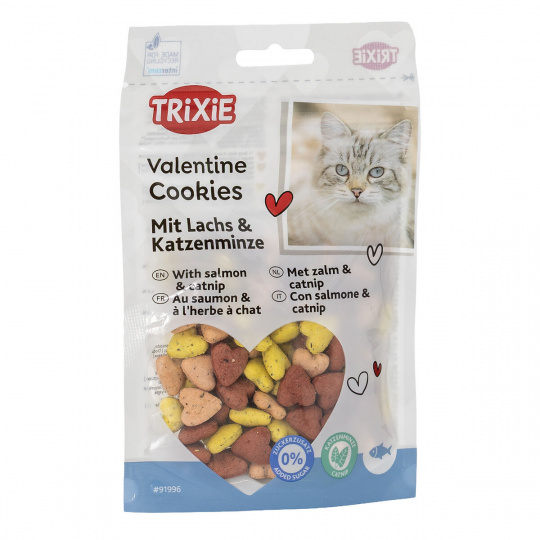 Valentine Catnip Cookies, sušenky s šantou, 50 g